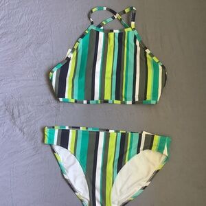 NWT Aerie 2 piece bikini bathing suit size M with tags